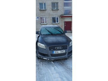 AUDI, Q7, registreerimismärk: 834TMC, ehitusaasta: 2008