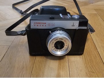 Fotoaparaat SMENA 8mm koos kotiga