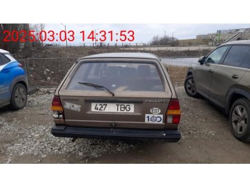 VW Passat reg.nr 427TBG, ehitusaasta 1984, Võtmed puudu!