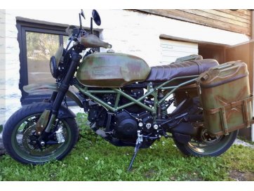 Kasutatud mootorratas DUCATI HYPERMOTARD 796 reg.nr 32ES. Võtmed olemas (2 paari)