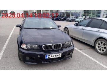 BMW M3, Soome reg.nr ZJJ-846, ehitusaasta 2003. VÕTMED PUUDU