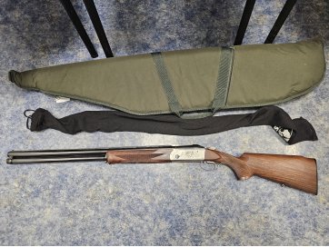 Sileraudne püss Krieghoff-K80 Sporting ja laskemoon