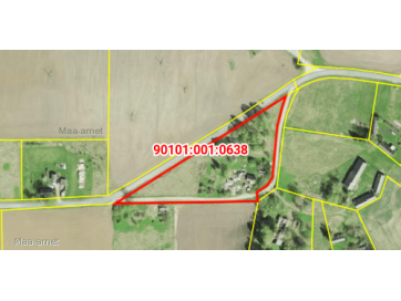 Hoonestusõigus kinnistule: Lääne-Viru maakond, Vinni vald, Rajaküla, Kanneli (krunt 7515,0 m2)