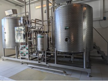 Juustutootmise seadmed tervikvarana