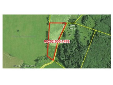 Kinnistu (elamumaa 100%) asukohaga Lääne-Viru maakond, Viru-Nigula vald, Toomika küla, Liivaaugu (kogupind 11322,0 m2)