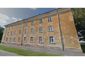 2-toaline korter: Kohtla-Järve linn, Ahtme linnaosa, Jaaniku tn 6-1 (48,70 m2), 1. korrus