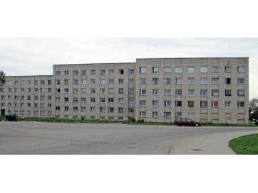 1-toaline korter: Narva linn, A. Puškini tn 45a-42 (32,10 m2) 2 korrus