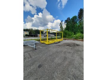 MÜÜA 20-JALASE KONTEINERI ALUSRAAM